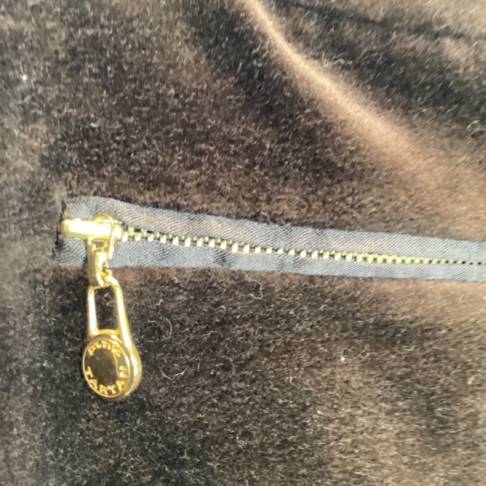 Pink Tartan brown velvet‎ cropped pants size 6 - Picture 2 of 5